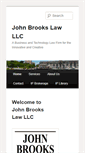 Mobile Screenshot of johnbrookslaw.com