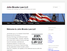 Tablet Screenshot of johnbrookslaw.com